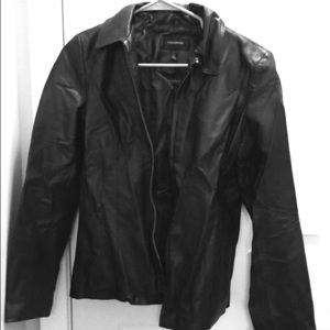 Leather jacket